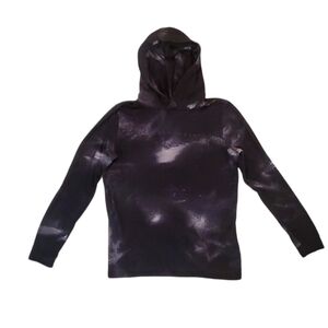 Abercrombie & Fitch Kids Black White Tie Dye Pullover Hoodie Size‎ 16/ XL